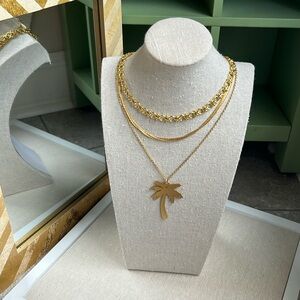 Set stainless steel necklaces